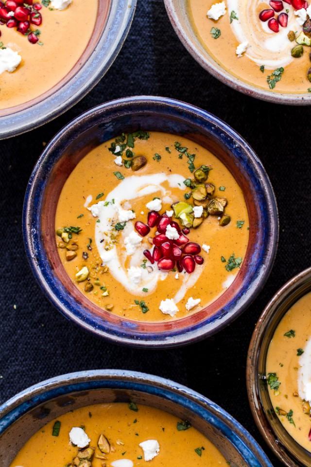 Soupe de courge marocaine